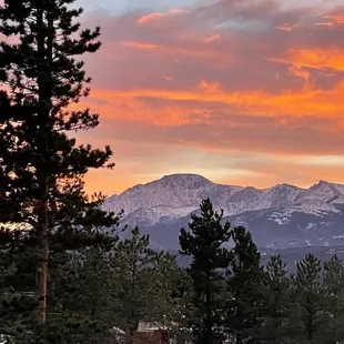 View from the patio out side our room.