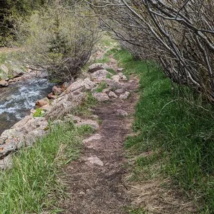 This trail could be messy and muddy during wet weather