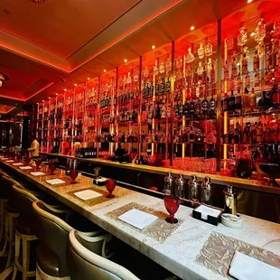 interior, sushi and sashimi