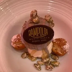 Glace à la lavande de Provence