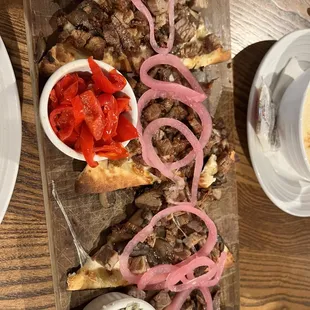 Smokehouse flatbread