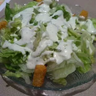 Side salad no Tomatoes No cuc