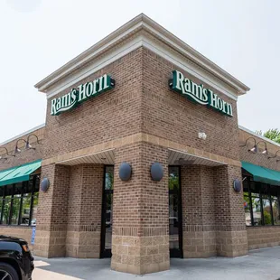 exterior of ram's horn