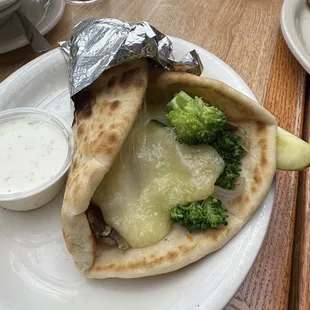 Veggie Pita Sandwich