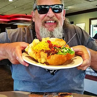 Look at the TACO Salad OMG