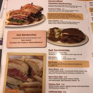 pancakes, menu