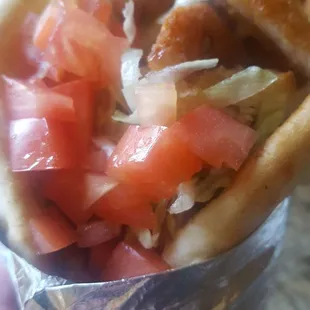 Extra Mato, Chick'Pita!! All that gudness.