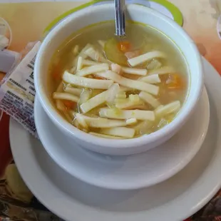 Chicken noodle soup