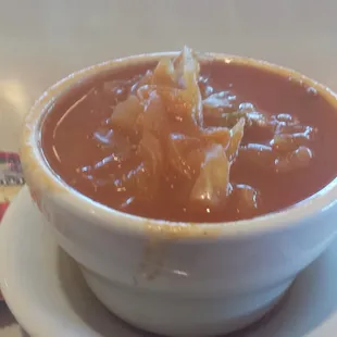 Classic vegetarian cabbage soup, oh my soooo...yummy