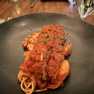 Shrimp &amp; Lobster Spaghetti