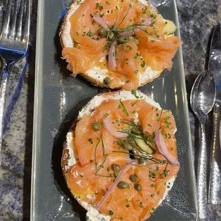 Smoked Salmon Bagel