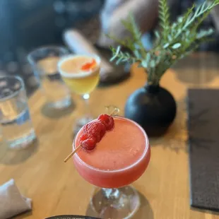 One Last Kiss and The Witch's Elixir signature cocktails. Both were delicious, but The Witch's Elixir was definitely the best!