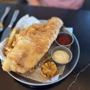 Fish &amp; Truffle Fries
