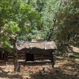 old mining shack