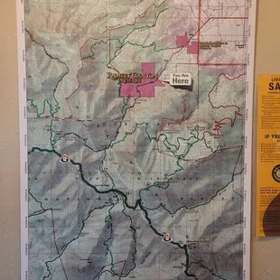 Trail map