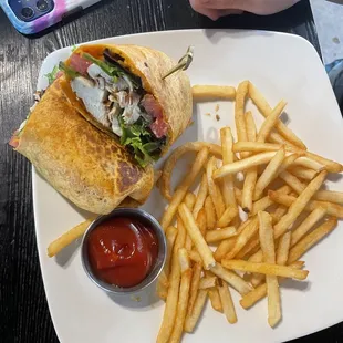 Chicken Avocado Ranch Wrap