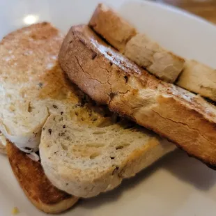 Rye toast