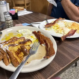 Our breakfast. Excellent, tasty, fast service and reasonable prices