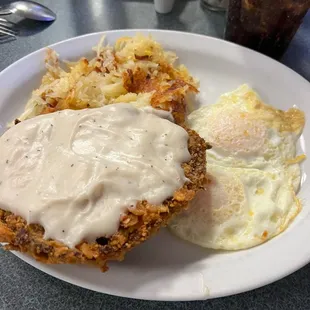 Country 2 Eggs with Chicken Fried Steak