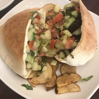 Sloppy Falafel