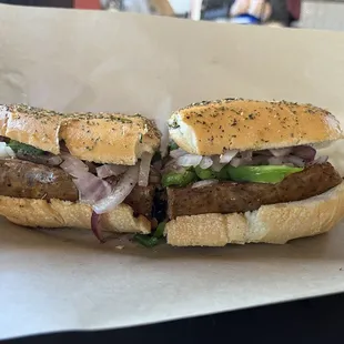 Uncle Frank's Uncle Franks Famous Homemade Italian Sausage Sub