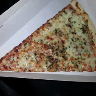 NYC-style slices are available all day, every day, including late