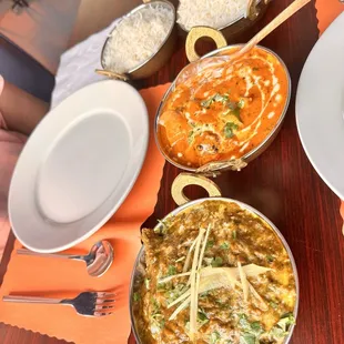 Chicken Tikka &amp; Saag