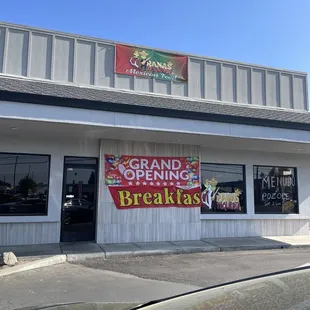 grand opening breakfast