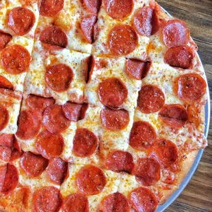 Large Thin Pepperoni