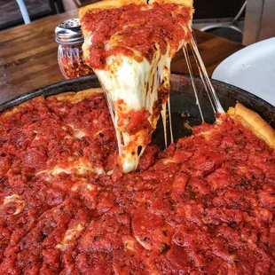 Stuffed Pizza
