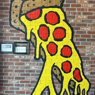 Cheese Pull Mural
