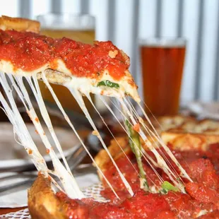 pizza, food