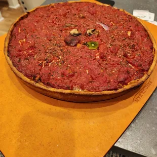 Stuffed Deep Dish