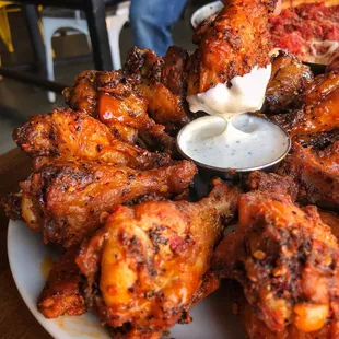 Wings &amp; homemade Ranch!