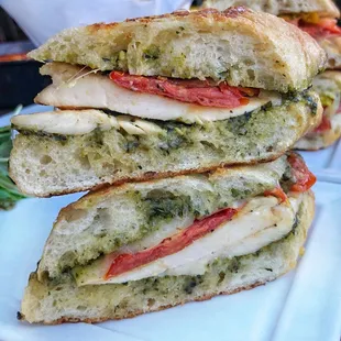 Chicken N Pesto Panini