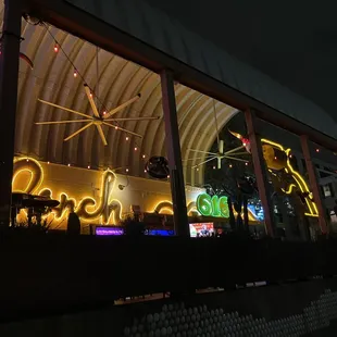 Cool outside shot of restaurant