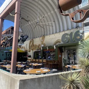 Outdoor patio