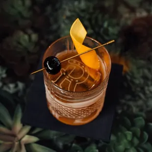 Old Fashioned made with Ranch Reata Texas Straight Bourbon Whiskey