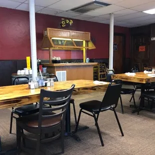 A clean small town cafe