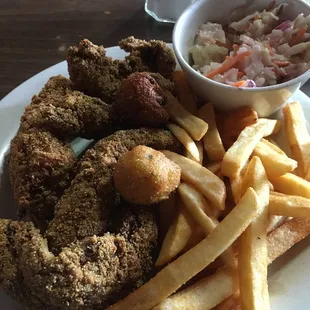 Catfish dinner