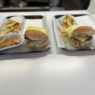Ranch burger is known for their thick-cut French fries!