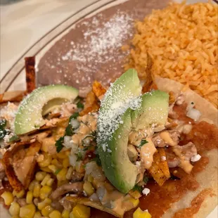 Tacos New Mexico.  Beautiful presentation but lacking flavor. Sadly, I wouldn't order this again.