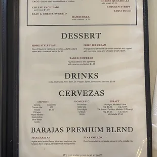 Menu 4/26/22