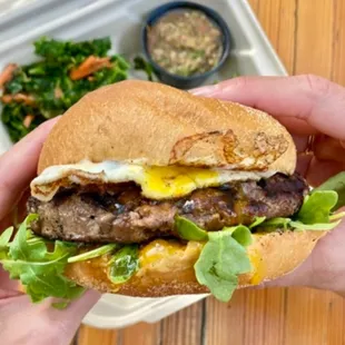 The chalsa burger