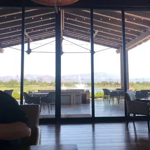 Lunch with a beautiful view!