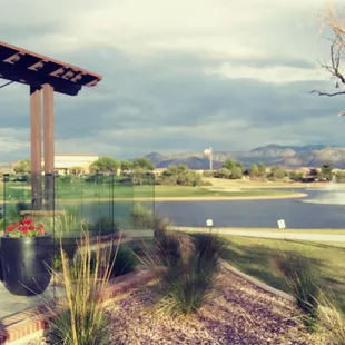 Patio view of Catalina mountains