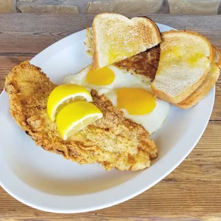 Burke's Catfish and Eggs