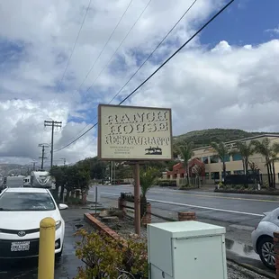 Restaurant sign