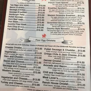 Inside menu 2