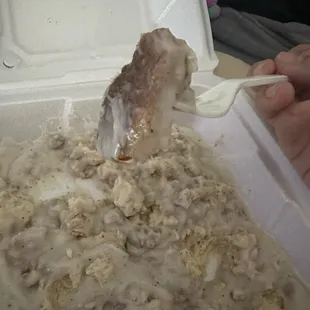 Hard biscuits , terrible